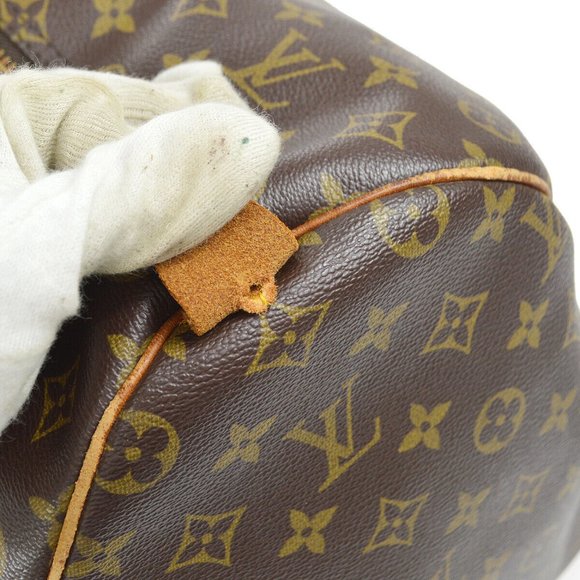 LOUIS VUITTON KEEPALL 50 TRAVEL HAND BAG PURSE MONOGRAM - Picture 7 of 14